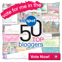 Kidspot Top 50 bloggers