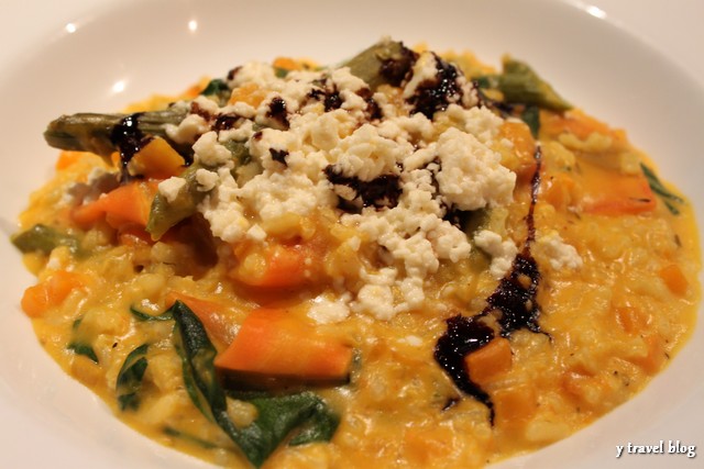 Pumpkin risotto