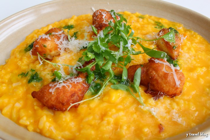 Pumpkin risotto