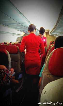 Flying air Asia X