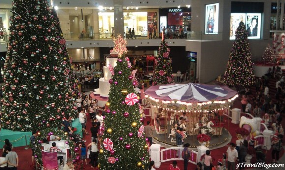 Pavillion shopping centre christmas display