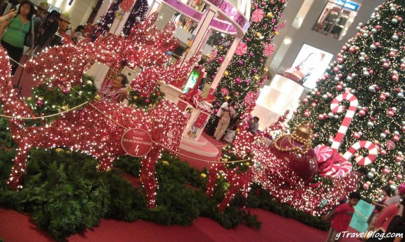 Pavillion shopping centre christmas display