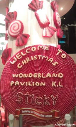 Pavillion shopping centre christmas display