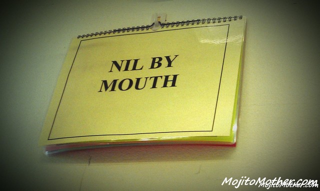 nil by mouth