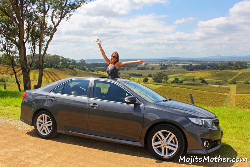 Toyota Camry Atara in the Hunter Valley