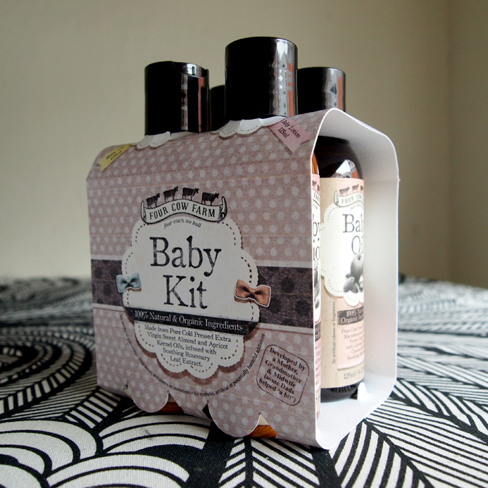 Four Cow Farm Healthy Skin Care Products for Babies with Giveaway