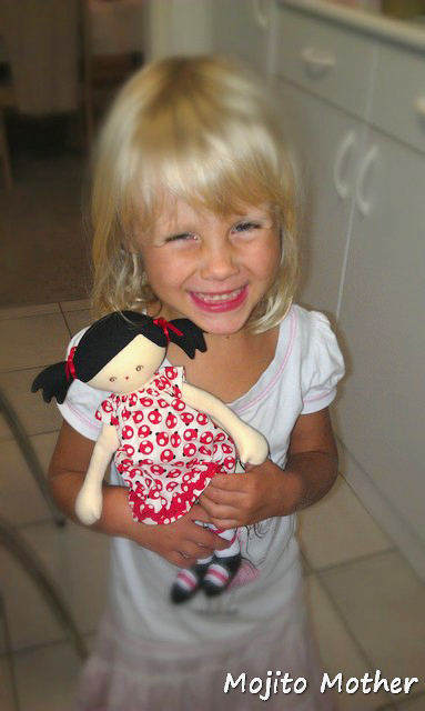 Sadie doll from Baby Button