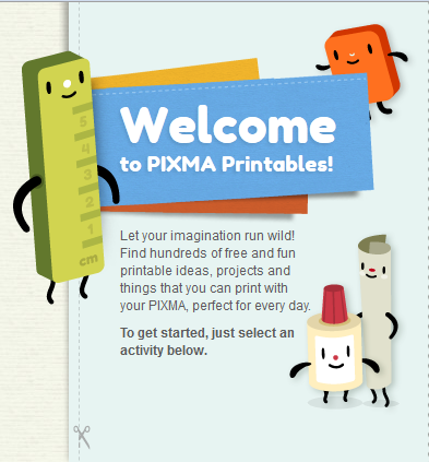 Pixma printables