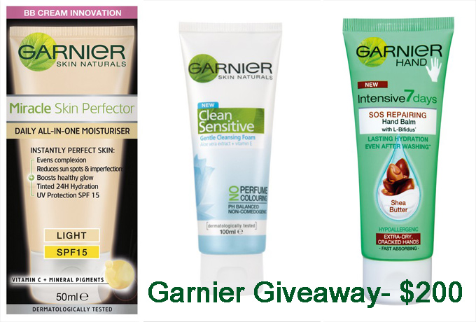 Garnier giveaway