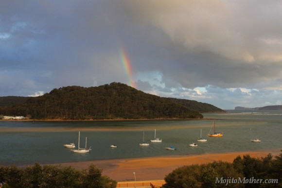 Ettalong beach rainbows