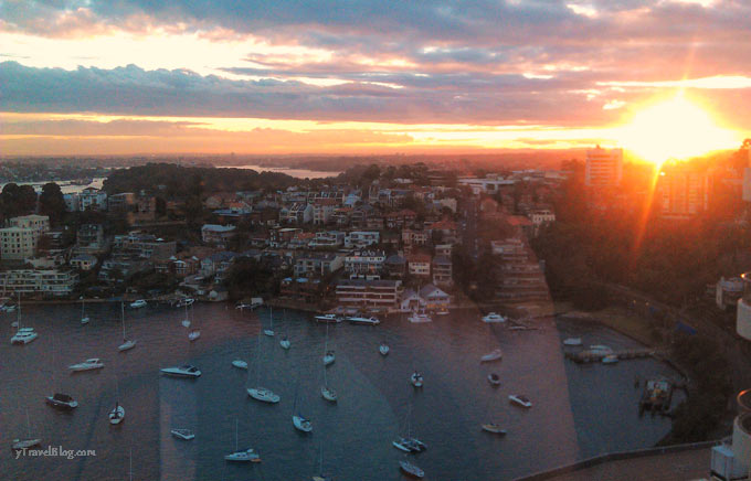 sunset views Vibe North Sydney