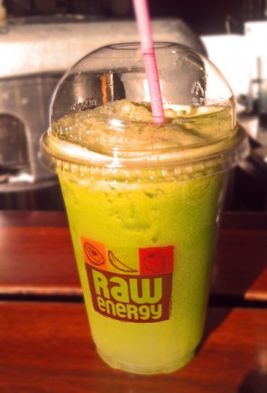Raw energy: Green with Envy juice