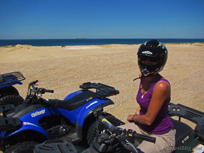 quad bike riding Stockton sand dunes