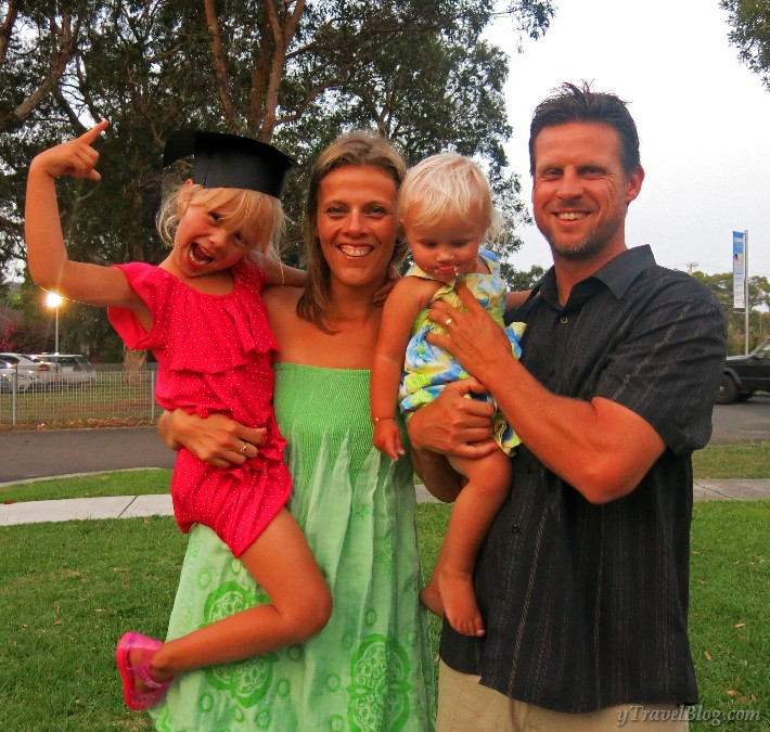 Kalyra graduating from pre-school