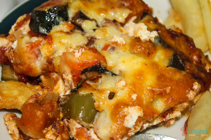 roast vegetable lasagna