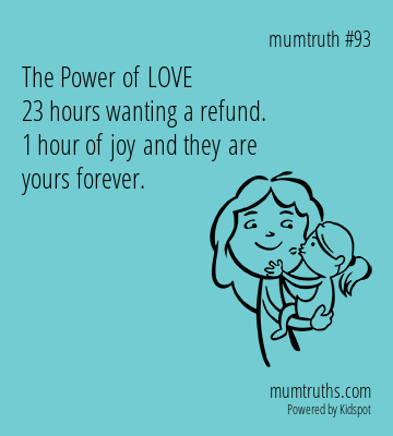 Mum truths power of love