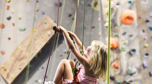 indoor rock climbing