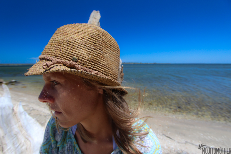 Sequins and Sands beach hat